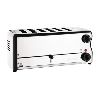 Rowlett Esprit 6 Slot Toaster Chrome w/2x Additional Elements & Sandwich Cage • PAS-HW915-A
