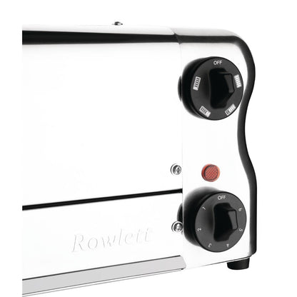 Rowlett Esprit 6 Slot Toaster Chrome w/2x Additional Elements & Sandwich Cage • PAS-HW915-A