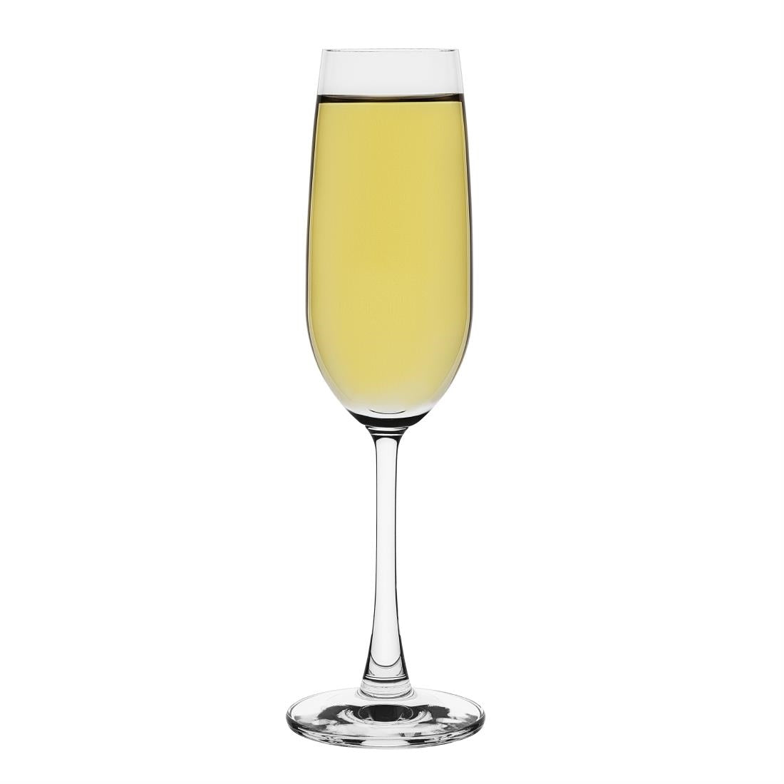 Olympia Serena Glass Flutes - 210ml (Pack 6) • PAS-CZ003