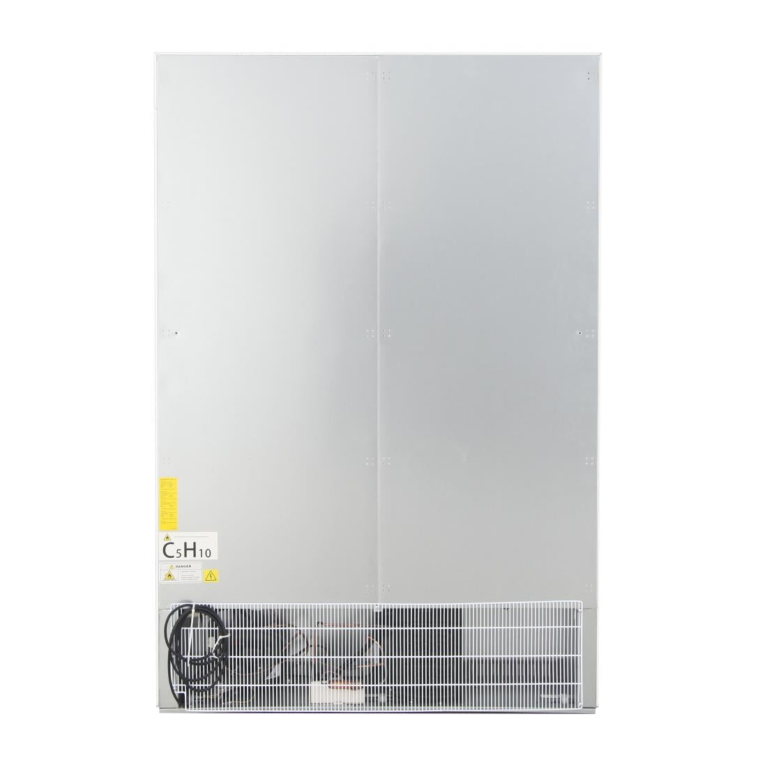 Polar C-Series Double Door Upright Fridge White 744Ltr • PAS-CZ781-A