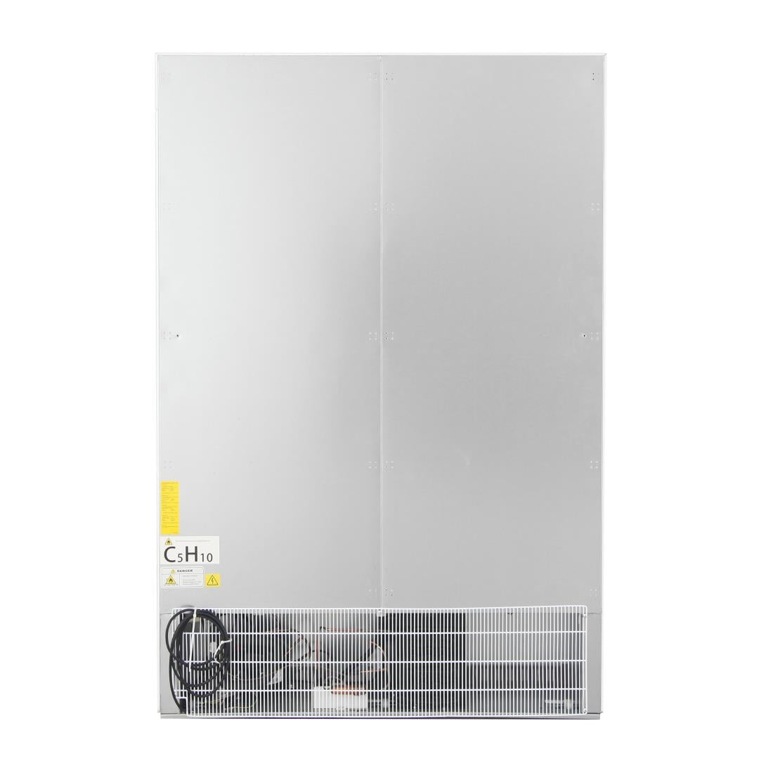 Polar C-Series Double Door Fridge Stainless Steel • PAS-CZ783-A