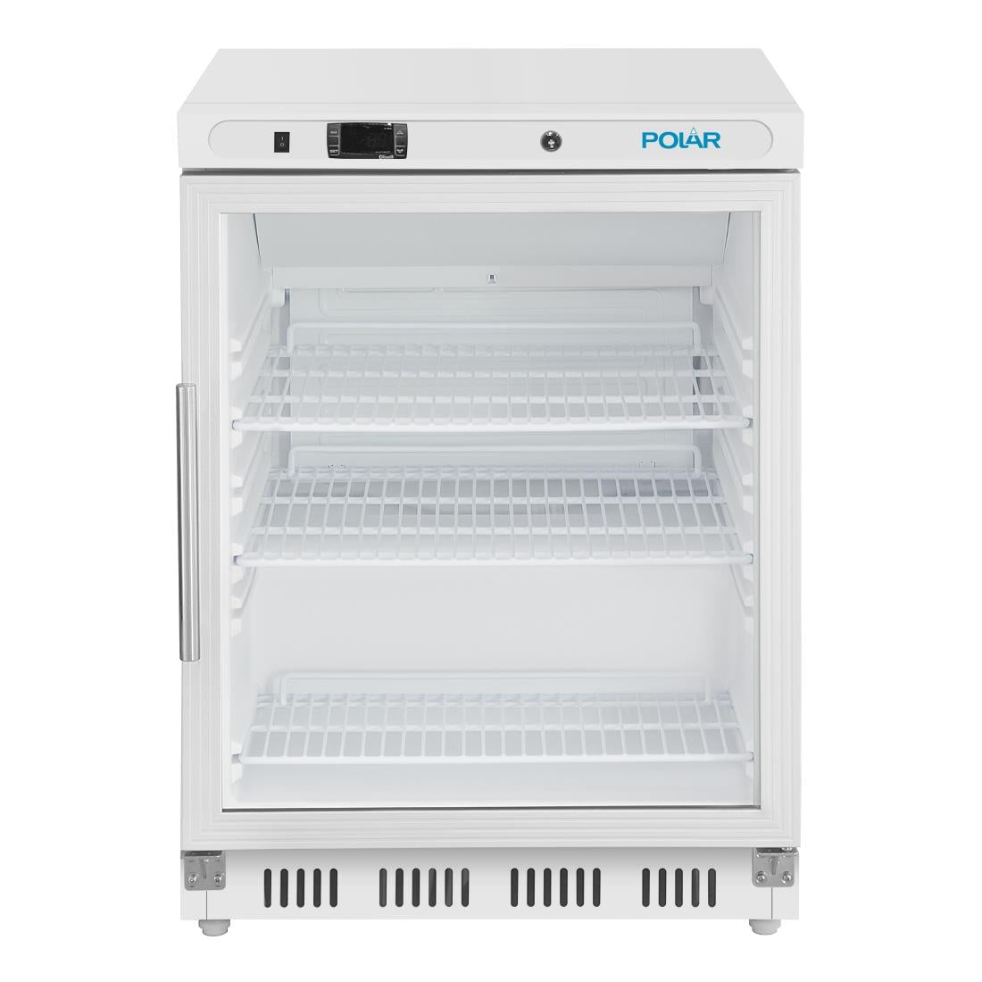 Polar C-Series Under Counter White Display Fridge - 150Ltr • PAS-CZ785-A