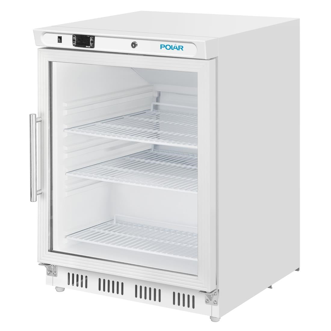 Polar C-Series Under Counter White Display Fridge - 150Ltr • PAS-CZ785-A
