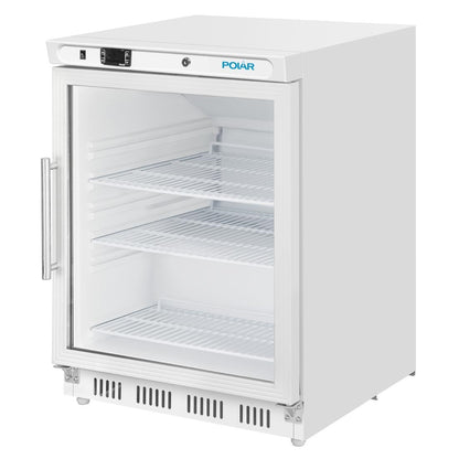 Polar C-Series Under Counter White Display Fridge - 150Ltr • PAS-CZ785-A