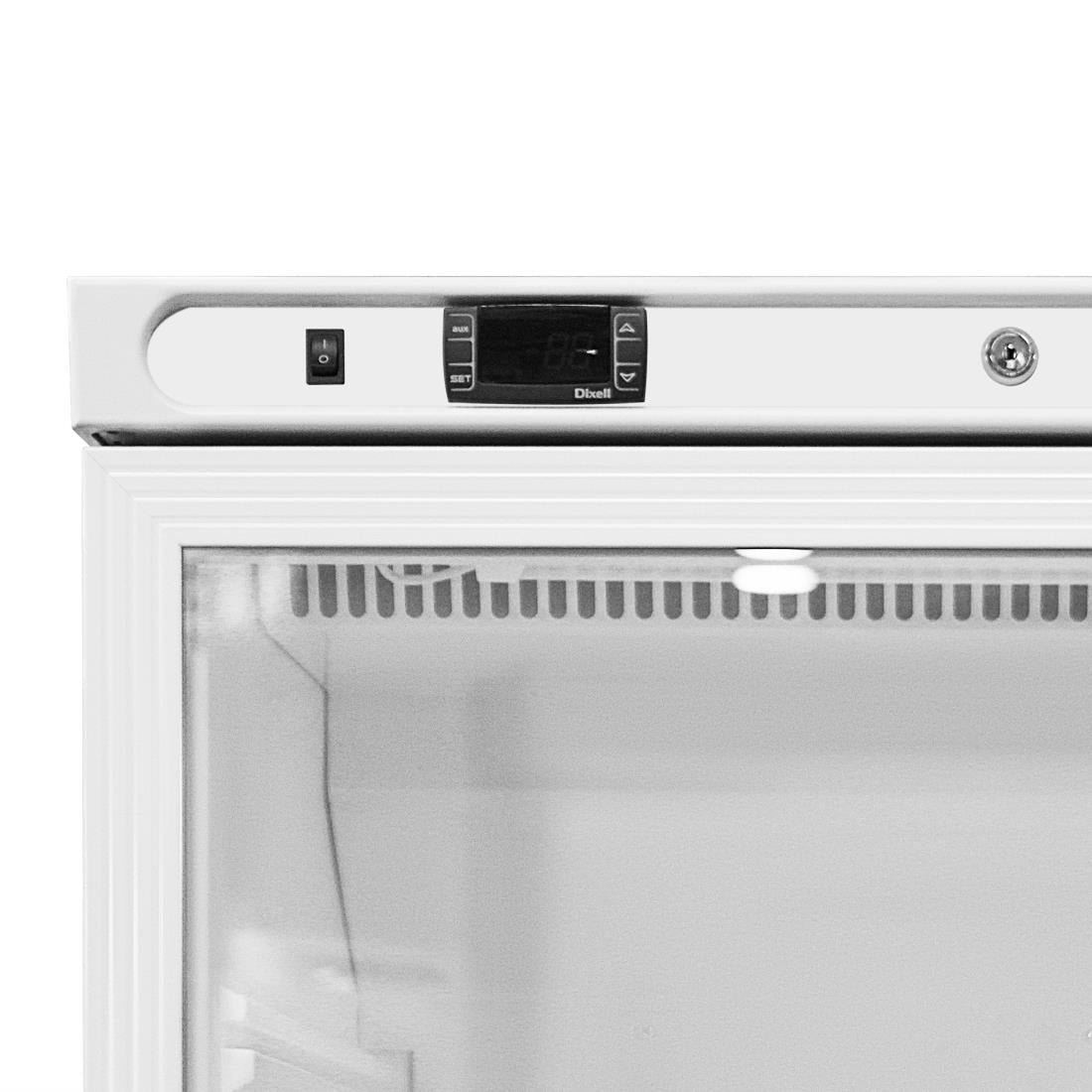 Polar C-Series Under Counter White Display Fridge - 150Ltr • PAS-CZ785-A