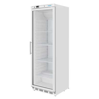 Polar C-Series Upright White Display Fridge - 400Ltr • PAS-CZ786-A