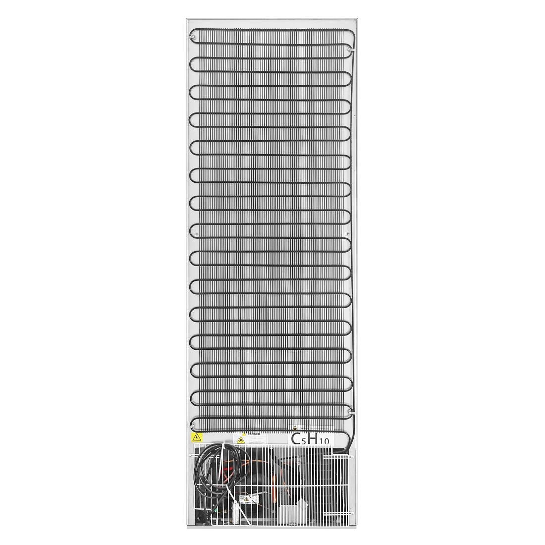 Polar C-Series Upright White Display Fridge - 400Ltr • PAS-CZ786-A