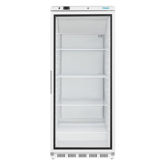 Polar C-Series Upright Display Fridge 600Ltr White • PAS-CZ787-A