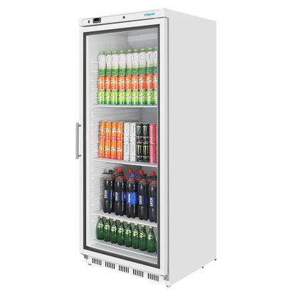 Polar C-Series Upright Display Fridge 600Ltr White • PAS-CZ787-A
