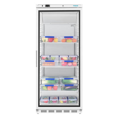 Polar C-Series Upright Display Fridge 600Ltr White • PAS-CZ787-A