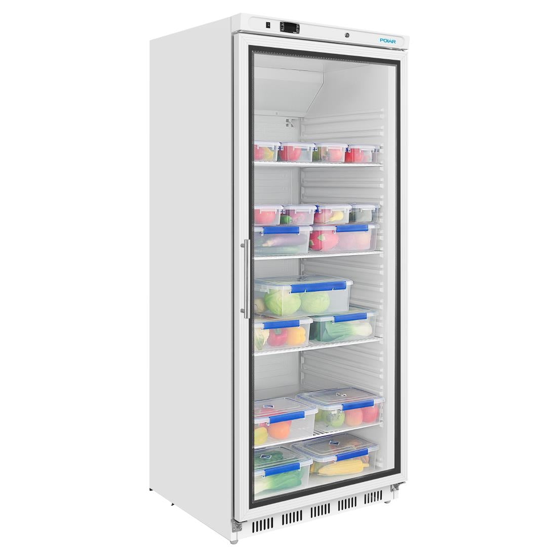 Polar C-Series Upright Display Fridge 600Ltr White • PAS-CZ787-A