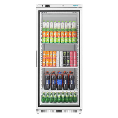 Polar C-Series Upright Display Fridge 600Ltr White • PAS-CZ787-A