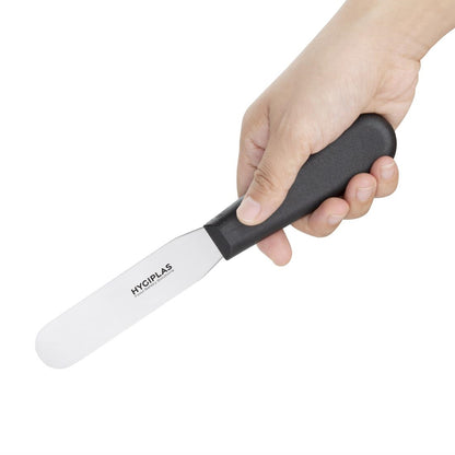 Hygiplas Straight Blade Palette Knife Black 103mm • PAS-D401