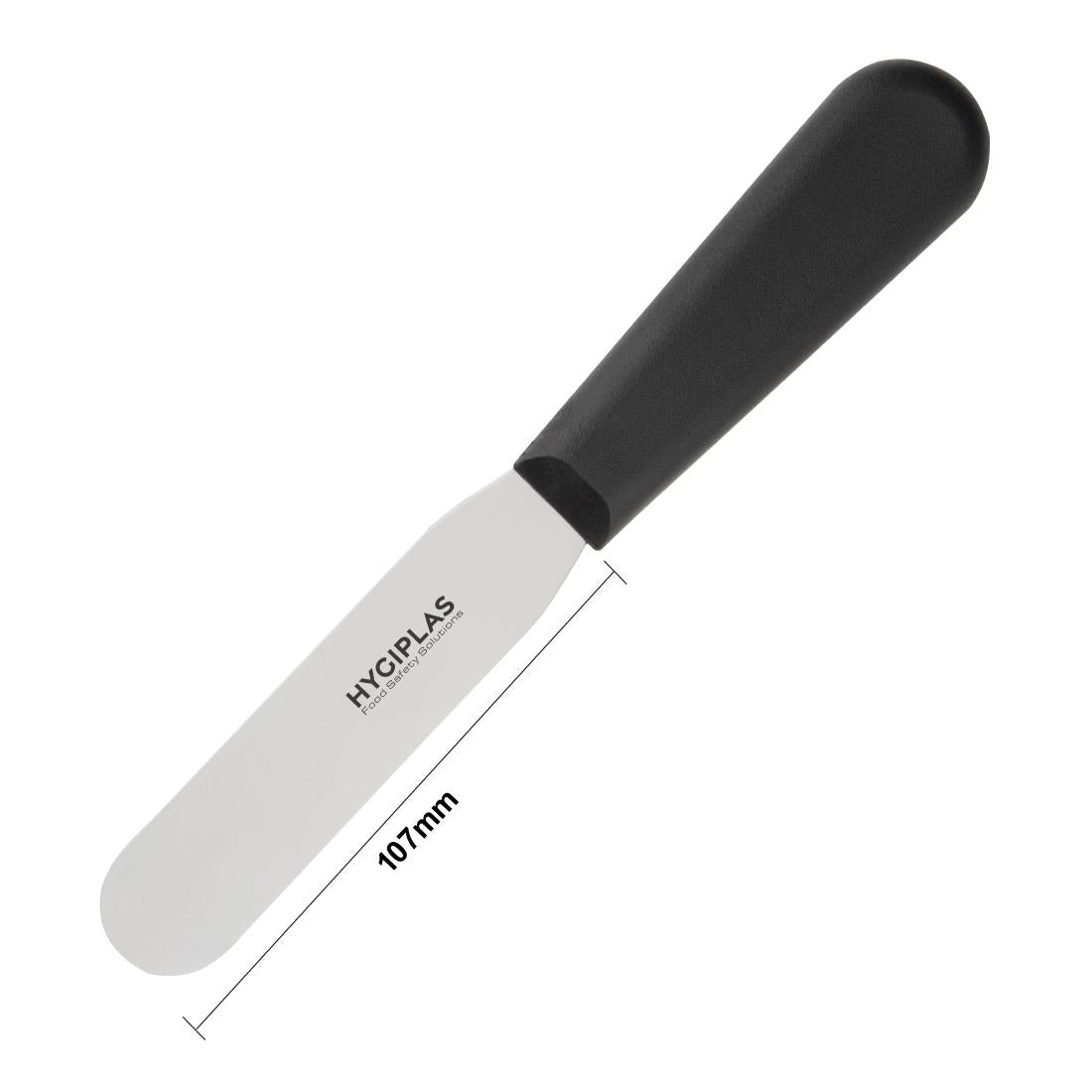 Hygiplas Straight Blade Palette Knife Black 103mm • PAS-D401