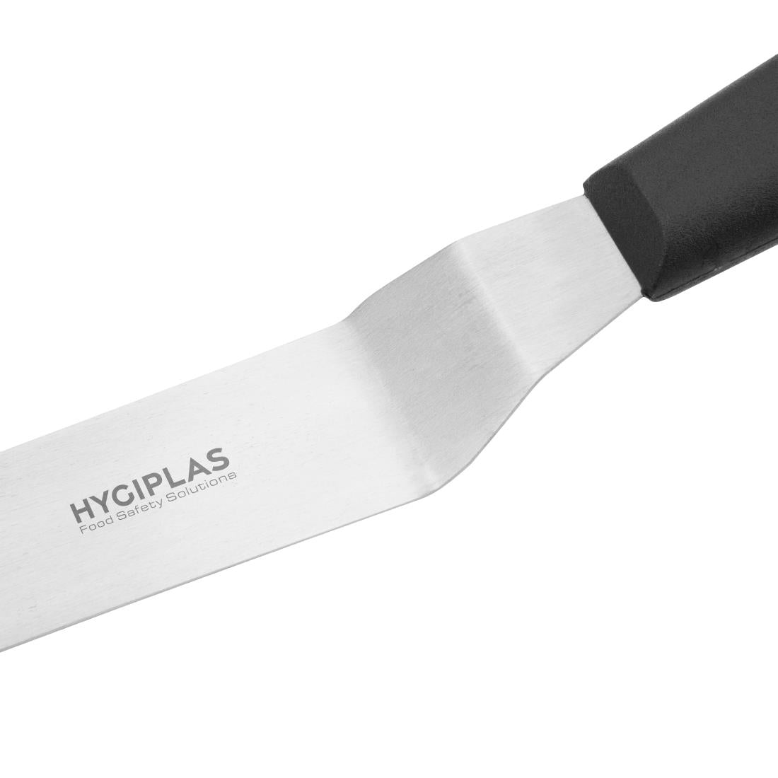 Hygiplas Palette Knife Angled Blade Black 100mm • PAS-D420