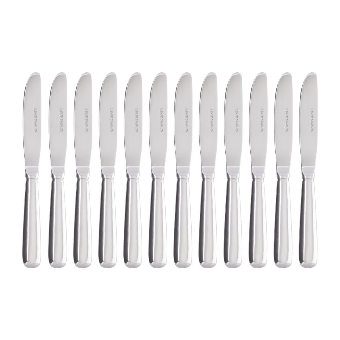 Olympia Baguette Dessert Knife (12 Pack) • PAS-D596