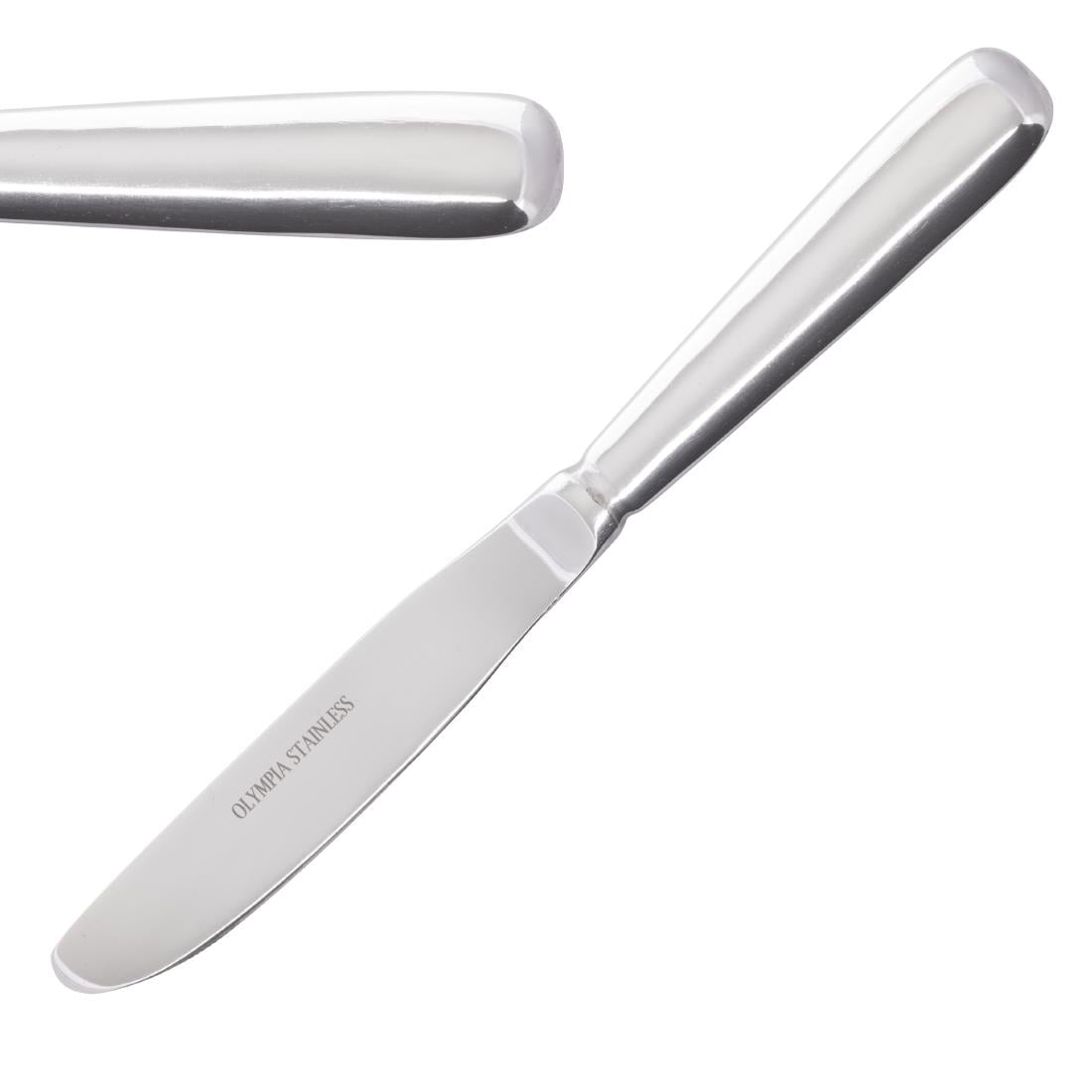 Olympia Baguette Dessert Knife (12 Pack) • PAS-D596
