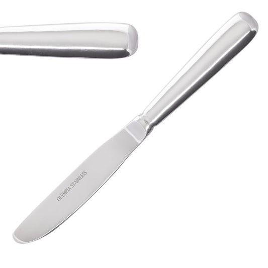 Olympia Baguette Dessert Knife (12 Pack) • PAS-D596