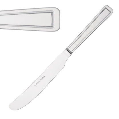 Olympia Harley Table Knife (12 Pack) (230(L)mm. Material: 18/0 Stainless Steel. Pack Quantity: 12) • PAS-D690