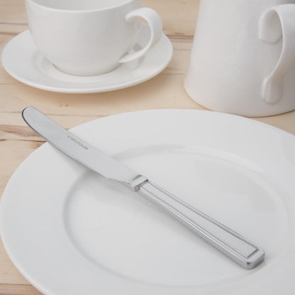 Olympia Harley Table Knife (12 Pack) (230(L)mm. Material: 18/0 Stainless Steel. Pack Quantity: 12) • PAS-D690