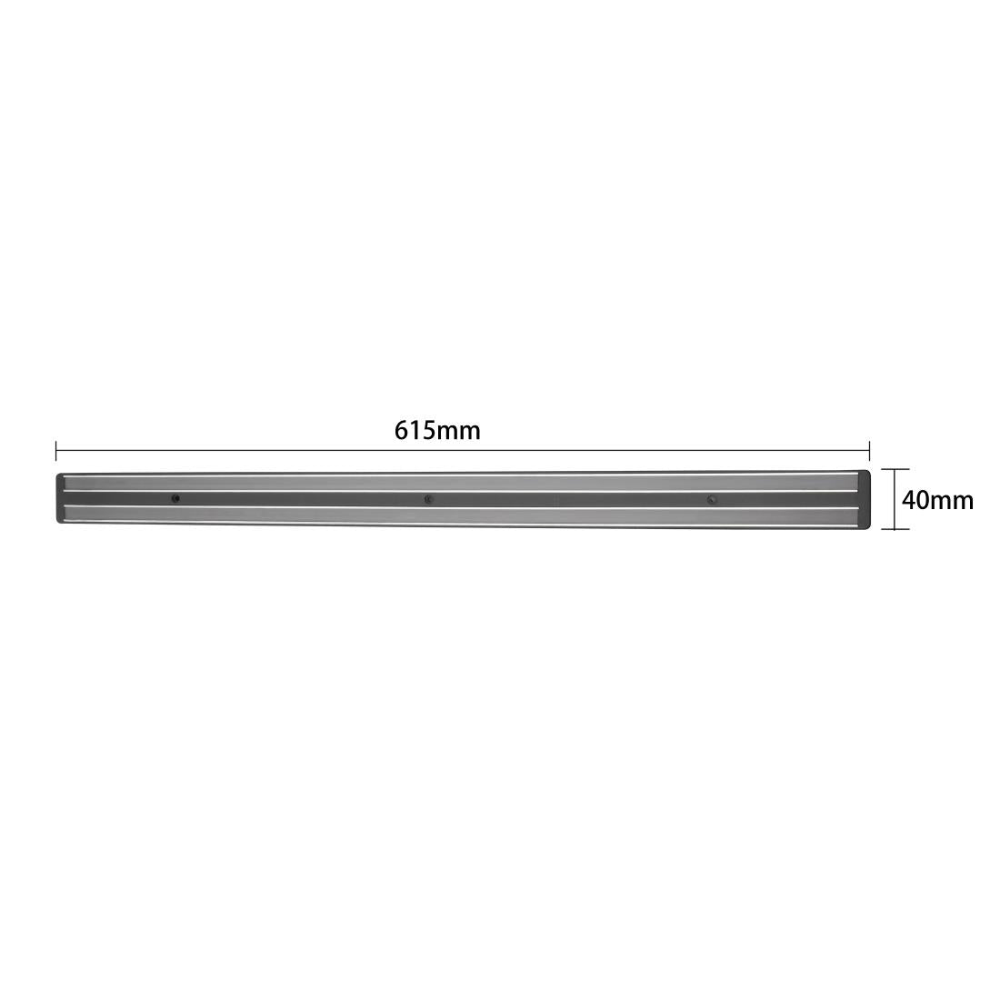 Vogue Magnetic Large Knife Rack 61cm • PAS-D722