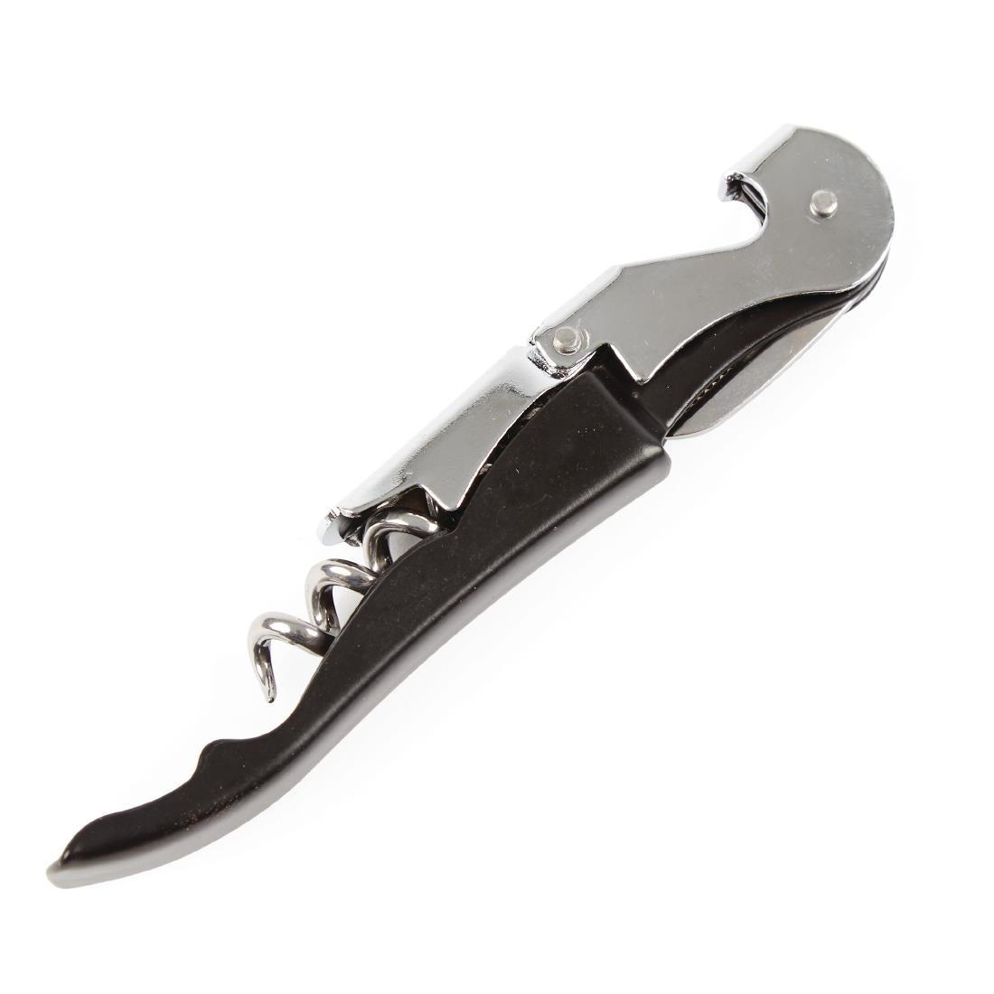 Olympia Waiter's Friend Corkscrew Black • PAS-D833