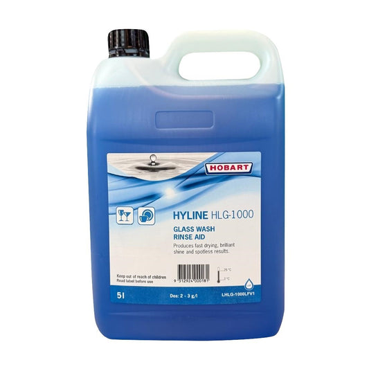 Hobart Glass Wash Rinse Aid HLG-1000 5Ltr • PAS-DA018