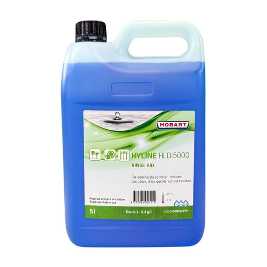 Hobart Dishwasher Rinse Aid HLU-5000 5Ltr • PAS-DA019