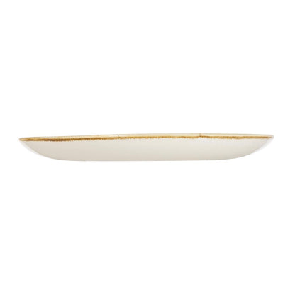Churchill Studio Prints Homespun Stone Grey Coupe Plate 288mm • PAS-DA268