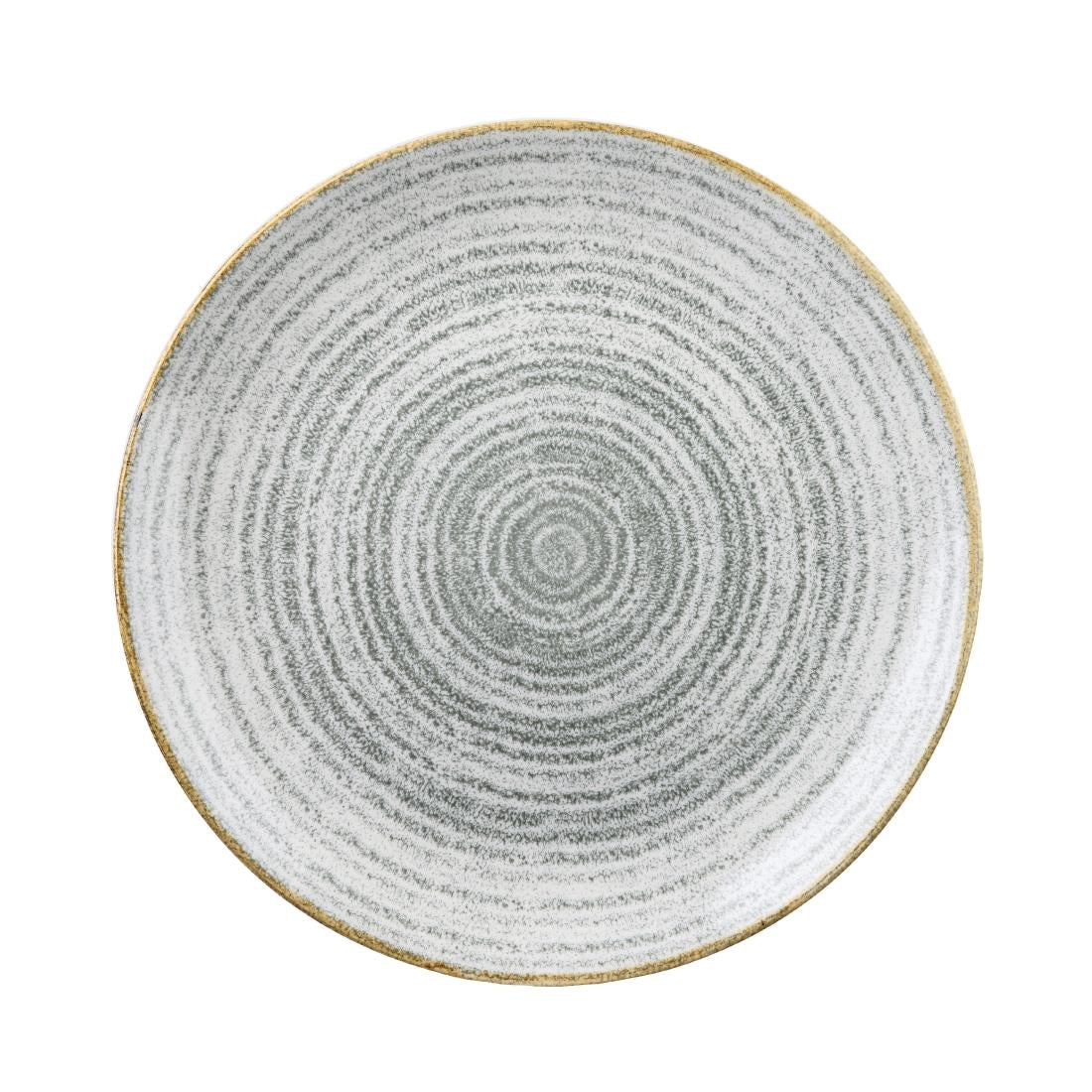 Churchill Studio Prints Homespun Stone Grey Coupe Bowl 248mm • PAS-DA272