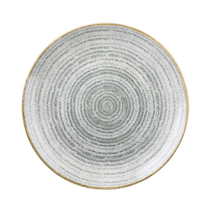 Churchill Studio Prints Homespun Stone Grey Coupe Bowl 248mm • PAS-DA272