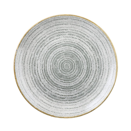Churchill Studio Prints Homespun Stone Grey Coupe Bowl 248mm • PAS-DA272
