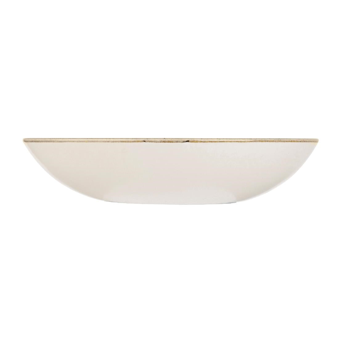 Churchill Studio Prints Homespun Stone Grey Coupe Bowl 182mm • PAS-DA273