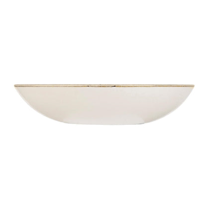 Churchill Studio Prints Homespun Stone Grey Coupe Bowl 182mm • PAS-DA273