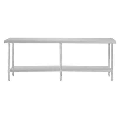 Vogue Premium Stainless Steel Table 2400mm • PAS-DA333