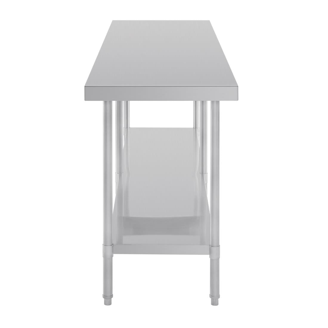 Vogue Premium Stainless Steel Table 2400mm • PAS-DA333