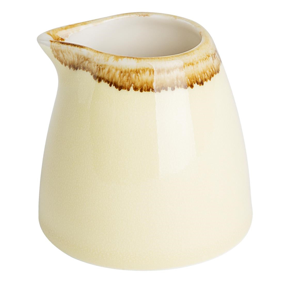 Olympia Kiln Sandstone Milk Jug - 96ml 3.24fl oz (6 Pack) (96ml | Pack Quantity: 6) • PAS-DA433