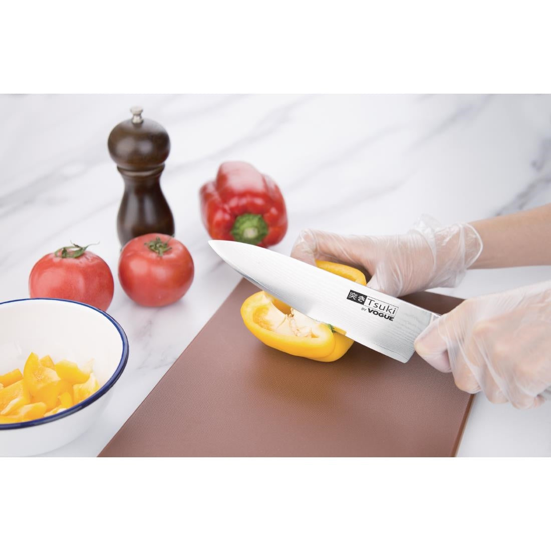 Vogue Tsuki Series 8 Chef Knife 203mm • PAS-DA440