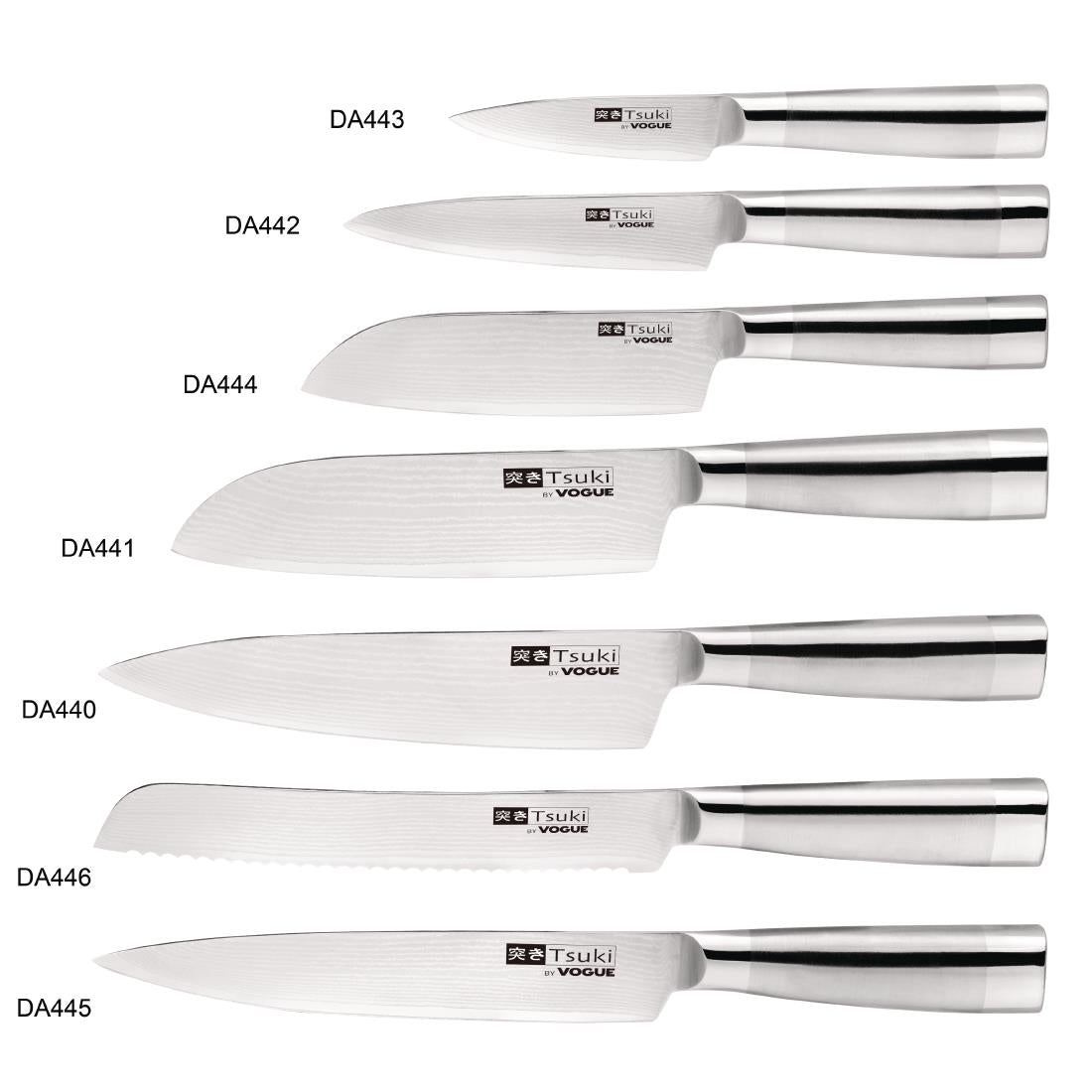 Vogue Tsuki Series 8 Chef Knife 203mm • PAS-DA440