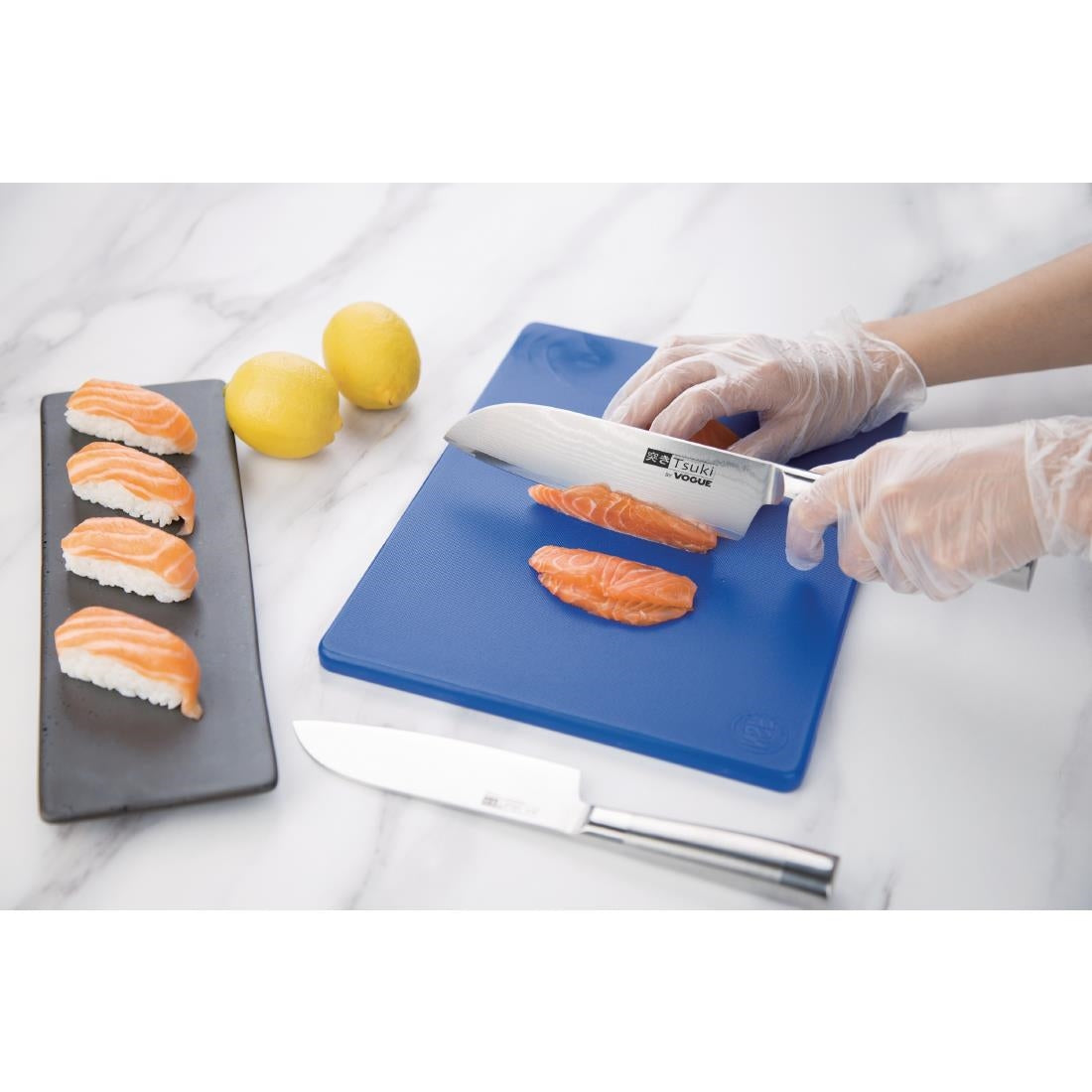 Vogue Tsuki Series 8 Santoku Knife 177mm • PAS-DA441