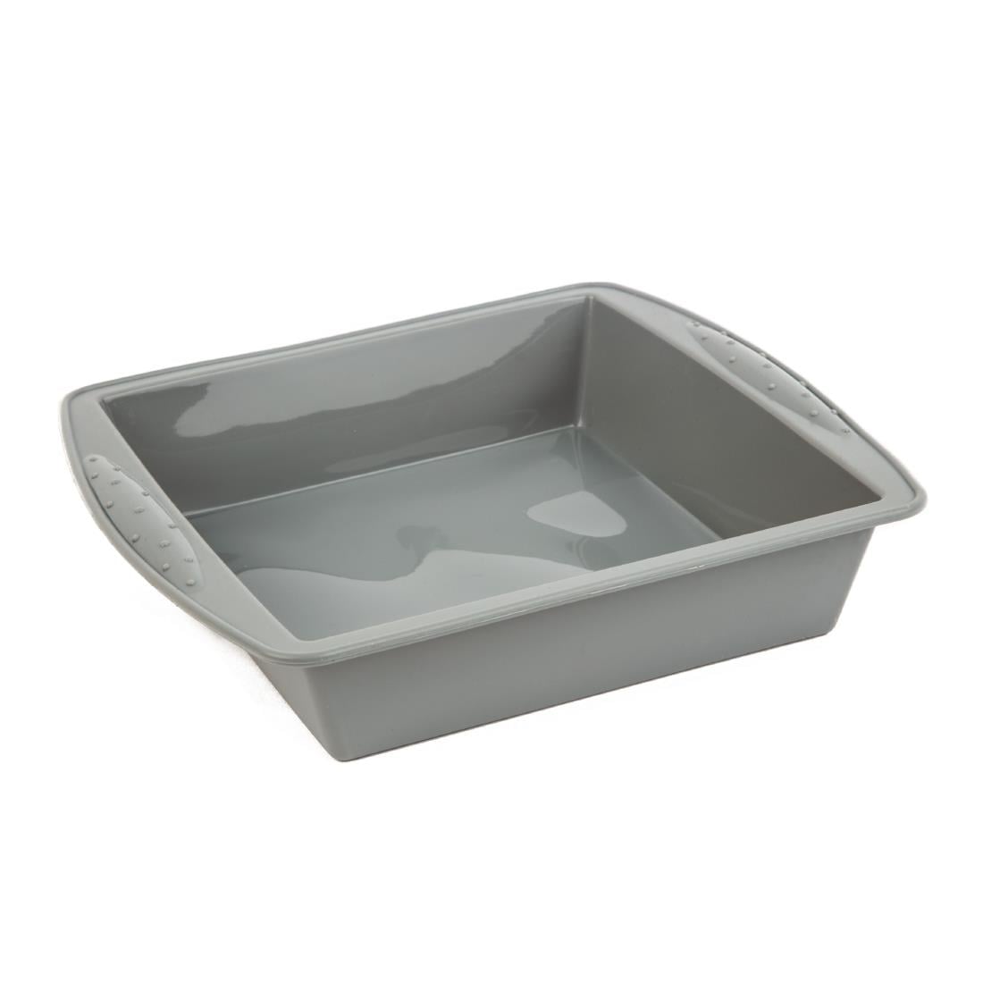 Vogue Flexible Silicone Square Bake Pan 245mm • PAS-DA532