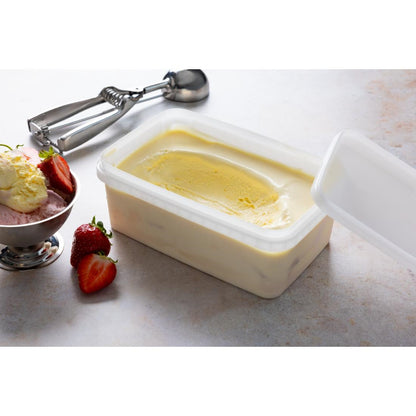 Ice Cream Containers 1.2Ltr (40 Pack) (Capacity: 1.2 Litres. Material: Plastic. Pack of 40) • PAS-DA570