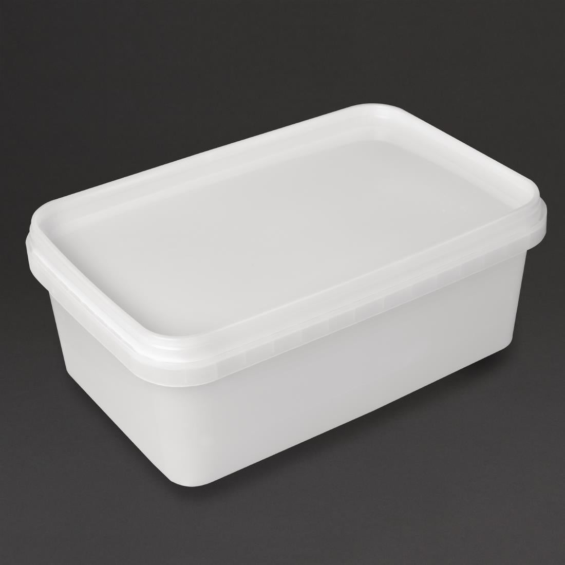 Ice Cream Containers 1.2Ltr (40 Pack) (Capacity: 1.2 Litres. Material: Plastic. Pack of 40) • PAS-DA570