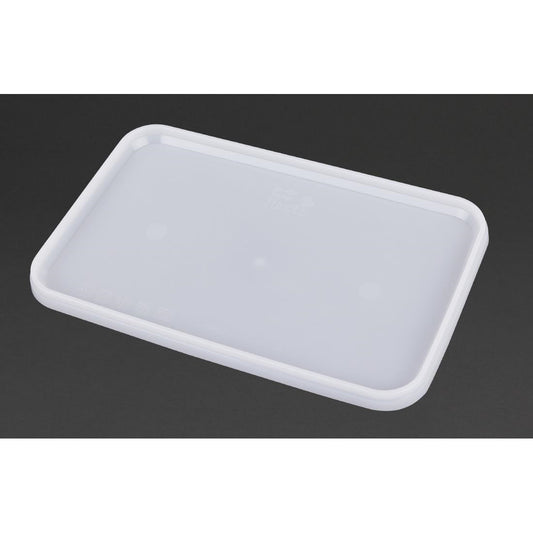 Ice Cream Container Lids 1.2Ltr (40 Pack) (192(W)x127(L)mm | Pack of 40) • PAS-DA571