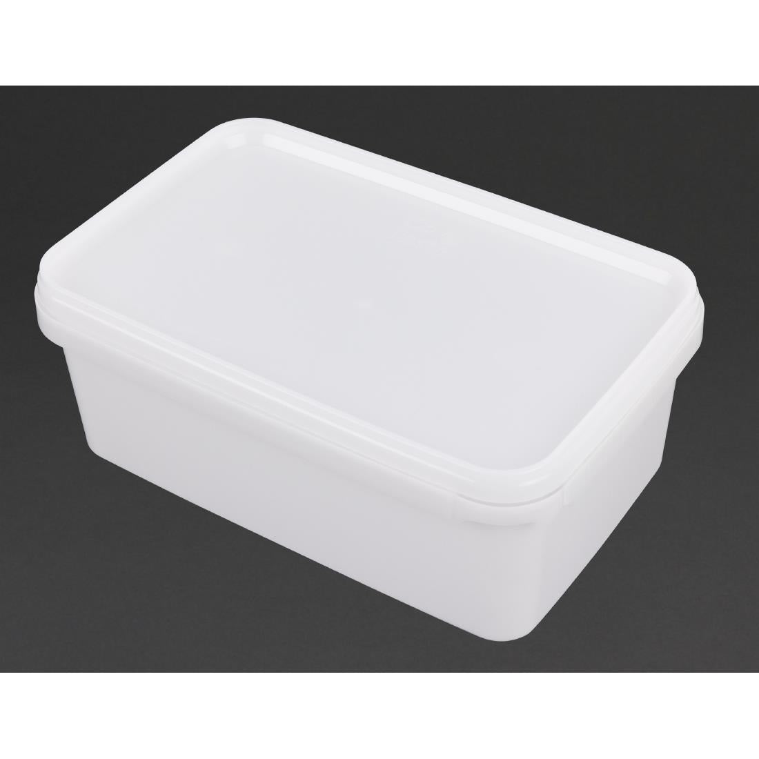 Ice Cream Container Lids 1.2Ltr (40 Pack) (192(W)x127(L)mm | Pack of 40) • PAS-DA571