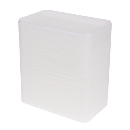 Ice Cream Container Lids 1.2Ltr (40 Pack) (192(W)x127(L)mm | Pack of 40) • PAS-DA571