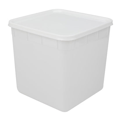 Ice Cream Container Lids 10Ltr (10 Pack) (235(H)x230(L)mm | Pack of 10) • PAS-DA573