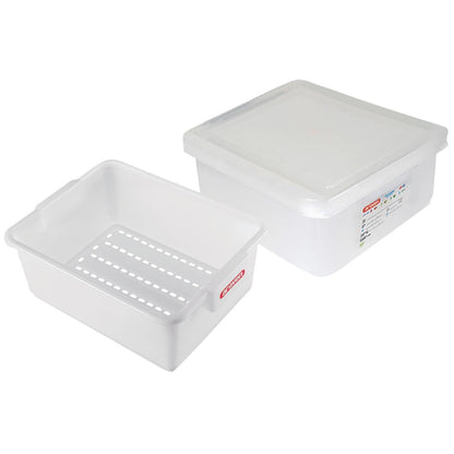 Araven Defrost Kit Set 3 Piece (Set includes: 35ltr box, 35ltr perforated insert and lid) • PAS-DA813
