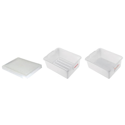 Araven Defrost Kit Set 3 Piece (Set includes: 35ltr box, 35ltr perforated insert and lid) • PAS-DA813