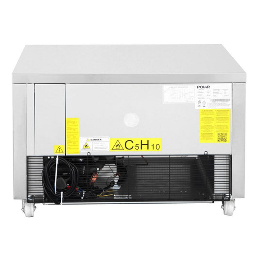 Polar U-Series Single Drawer Dual Temperature Counter Fridge Freezer 2xGN • PAS-DA994-A